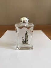 Flacon en verre avec la Vierge  eau de Lourdes " vide "