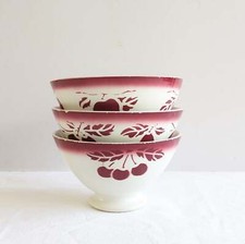 Lot de 3 bols anciens