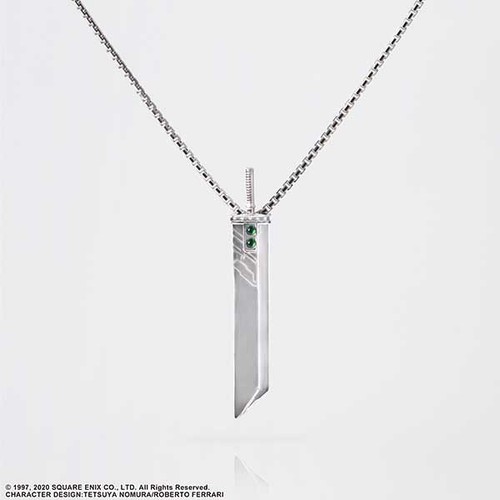 Collier argent final fantasy - collier,
