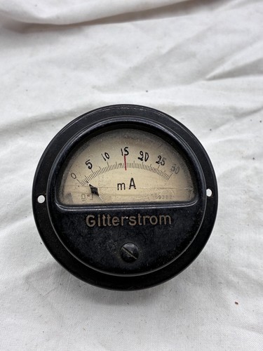 Ww2 ampèremètre cadran - ampèremètre, radio