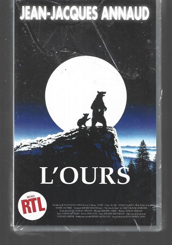 Ours vhs jean jacques - l'ours, [vhs]
