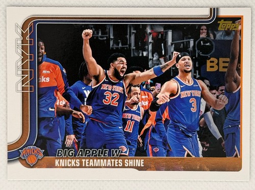 2025 topps new york - knicks, big