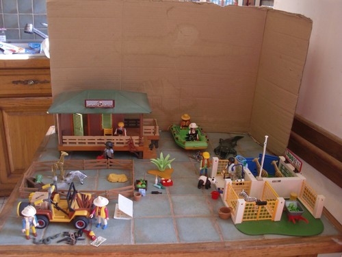 Station safari playmobil - station,