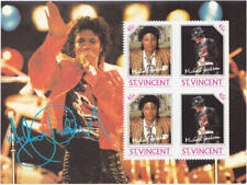 Michael Jackson Timbre Feuillet Timbres ST VINCENT Sheet Stamp Stamps Set 1985