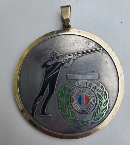 Medal medaille argentee ball - medal,