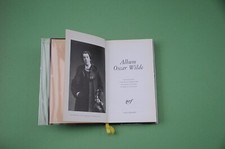 Bibliothèque de la Pléiade 1996 Album Oscar Wilde 35 eme album de la Pléiade