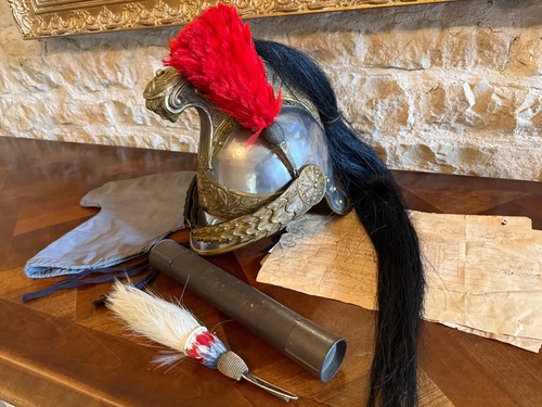 Casque officier dragon - d'un,