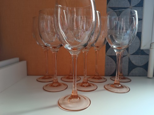 Lot verres pied vintage - pied,