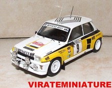 RENAULT 5 TURBO 7° RALLYE MONTE CARLO 1983 JEAN RAGNOTTI SPARK S6025 AU 1/43