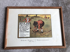 Charles Crombie. "Les règles du GOLF N° 16" Edition des Eaux de PERRIER en 1966