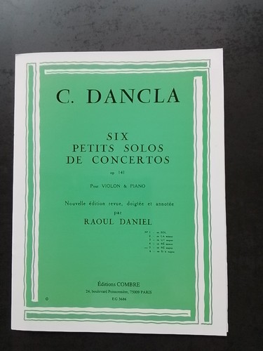 Partition dancla 5ème - ,
