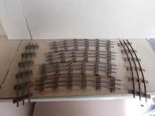 C9 LR Louis Roussy Lot 6 Rails Courbes Traverses Bois Zéro 1:43 Réseau Train