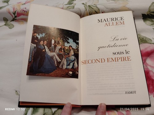 Livre vie quotidienne sous - vie,