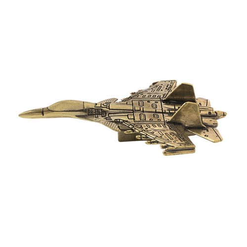 Figurine avion laiton - figurine, d'avion