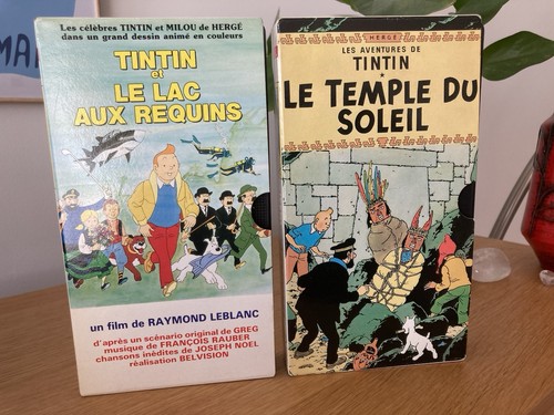 Cassettes vhs tintin lac - 2,