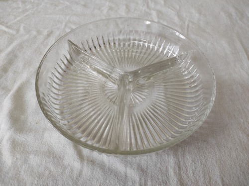 Ancien plat compartiments - ancien,