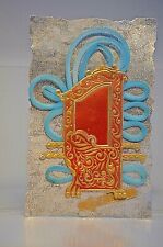 CPA CARTE POSTAL STE SAINTE CATHERINE DENTELLE AJOURE BONNET FILLE GARCON ANCIEN