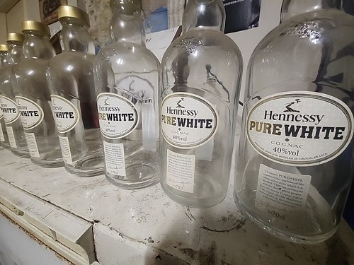 Hennessey pure white empty - hennessey,