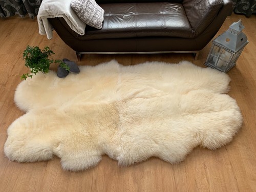 Tapis peau mouton quadro - tapis, en
