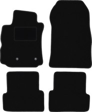 Tapis de sol en velours noir pour Renault Modus année 2004-2012 set 4 pièces