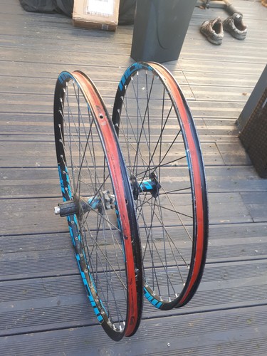 Paire roues vtt - roues,