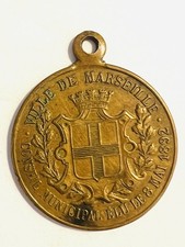Médaille Souvenir Fêtes Franco-Russe 1893 Marseille REf83166