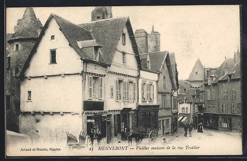 Cpa hennebont vieilles - cpa,