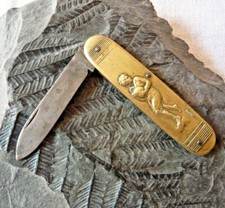 Couteau pliant laiton sport