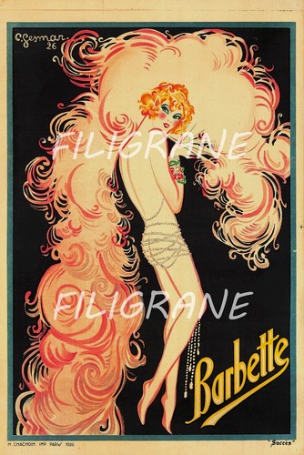 Barbette cabaret rqic - cabaret, poster