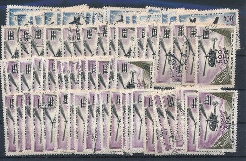 Timbre cfa réunion lot - timbre, obl