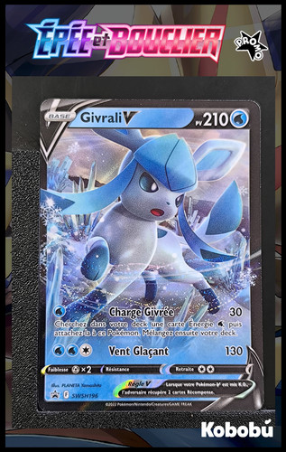 Carte pokémon givrali - givrali, v
