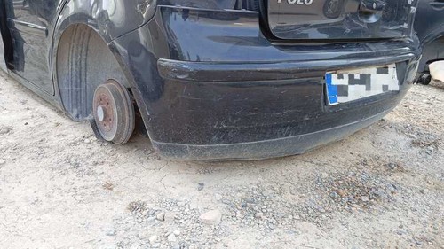 Pare choc arrière volkswagen - pare-choc,