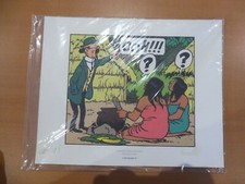 PLANCHE  TINTIN NEUVE :  10