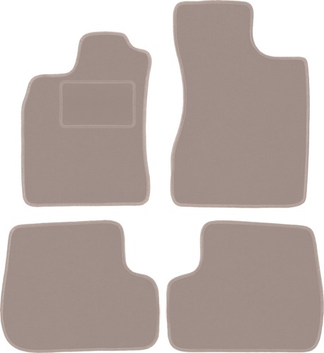 Tapis sol velours beige - velours,