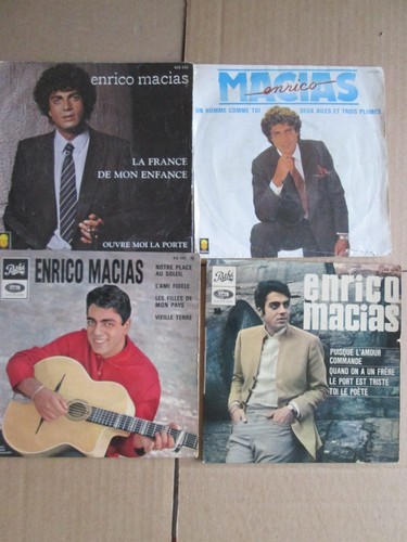 Vinyles disques 45 - –, tours