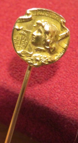 Epingle cravate plaqué or - epingle, de