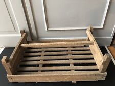 Vintage Ancienne Caisse Cagette Panier Verger Bois Pommes Fruits Maraîcher