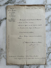 FRANCE BREVET DE CHEVALIER DE