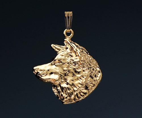 Pendentif chien akita inu - pendentif,