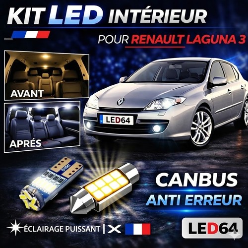 Kit ampoules led pour - 16,