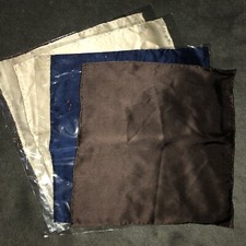 1 Pochette Soie pour Costume Blazer Veste Smoking Neuve Crème Blanc Ecru