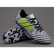 ADIDAS NEMEZIZ 17.4 FG JUNIOR BLANC NOIR TERRAIN EN HERBE