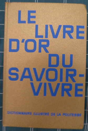 Livre du savoir vivre - livre,
