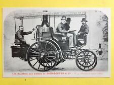 PUTEAUX Usine de DION BOUTON & Cie VOITURE PHAETON à Vapeur 1885 AUTOMOBILE CAR