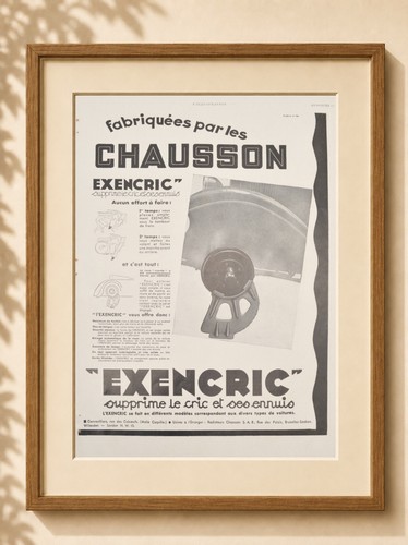 Pub ancienne 1932 exencric - 1932,