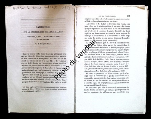 Géologie ebray 1863 - géologie,
