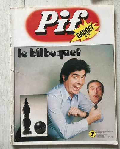 Magazine pif gadget ancien - magazine,
