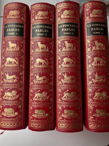 Fables fontaine en 4 - fables,