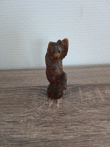 Ours forêt noire sculpture - noire,