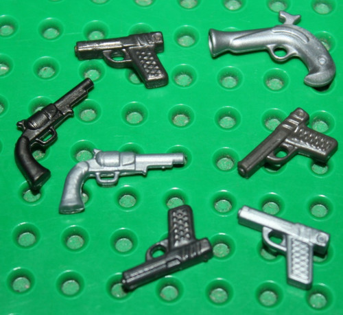 Playmobil lot 7 pistolets - playmobil,